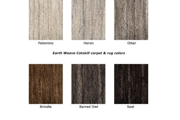 Catskill natural wool carpet colors