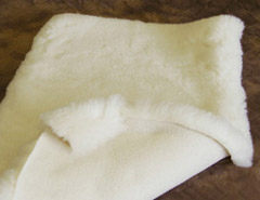 Plush Eco Wool Fleece Mattress Topper