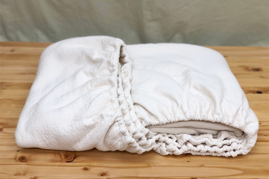 100 cotton knit mattress pad