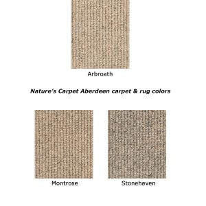 Aberdeen natural wool carpet