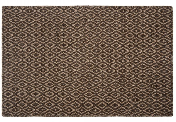 Shropshire brown wool rug
