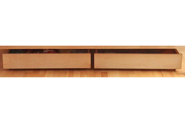 Dapwood underbed drawers