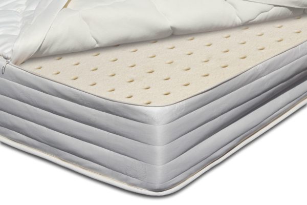 zippered latex mattress