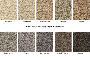 McKinley natural wool carpet colors