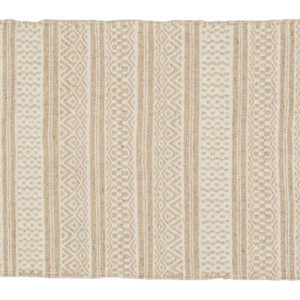Corriedale flat-weave wool rug