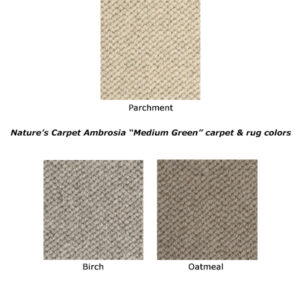 Ambrosia natural wool carpet