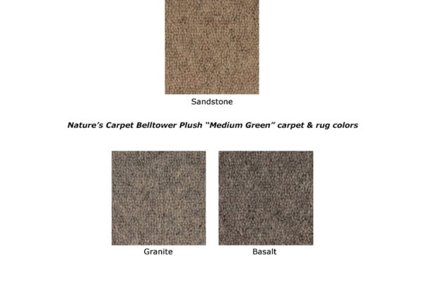 Belltower Plush natural wool carpet
