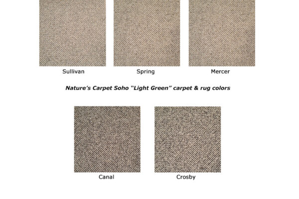 Soho natural wool carpet