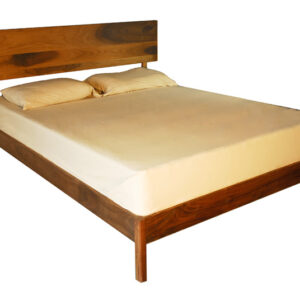 Midtowne Silhouette plank headboard bed